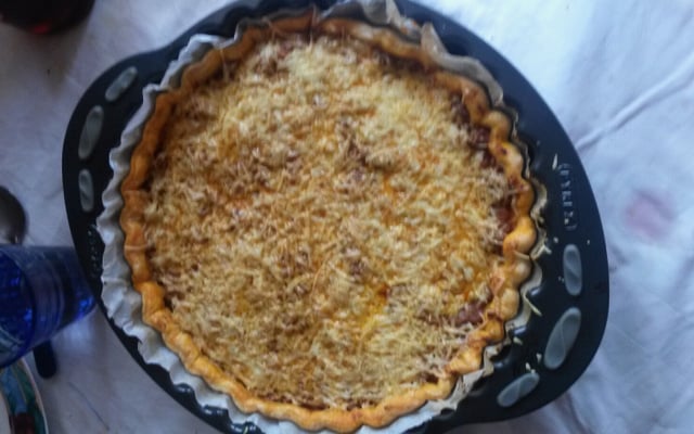 Pizza bolognaise classique