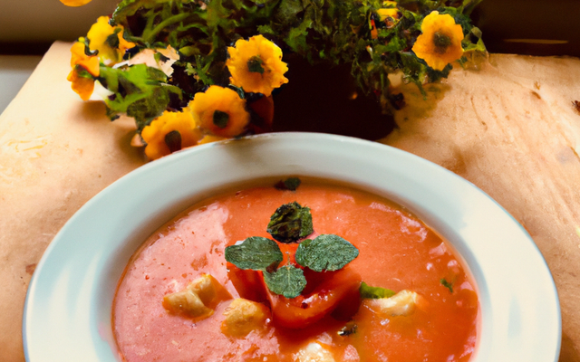 Soupe de Balcon aux bégonias