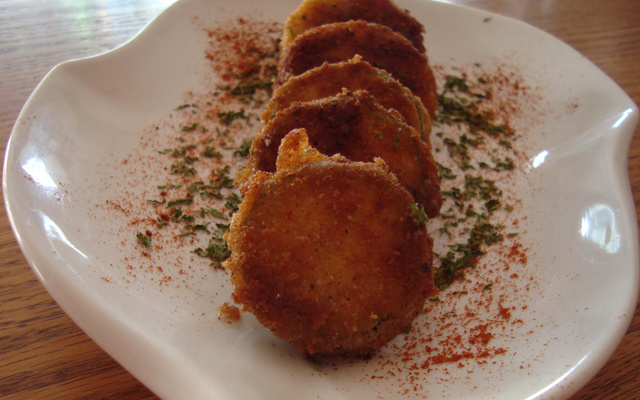Courgettes panées