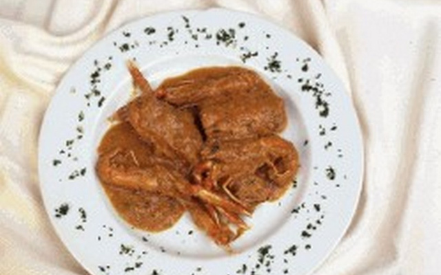 Poulet aux langoustines rapide