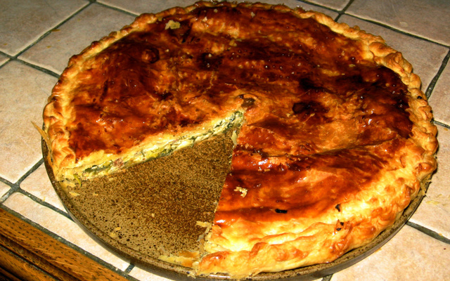 Galette des rois salée (aux poireaux)
