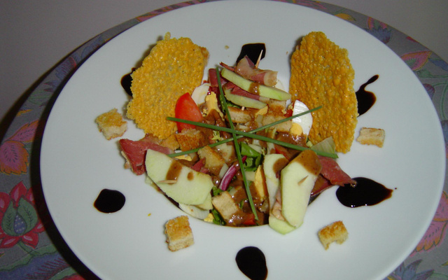 Salade campagnarde maison