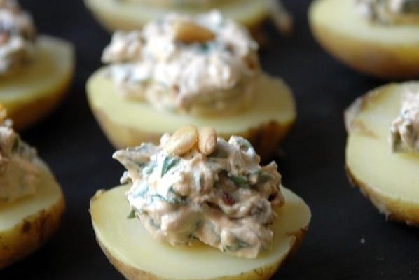 Bonnottes comme des tartines, fromage frais à la provençale