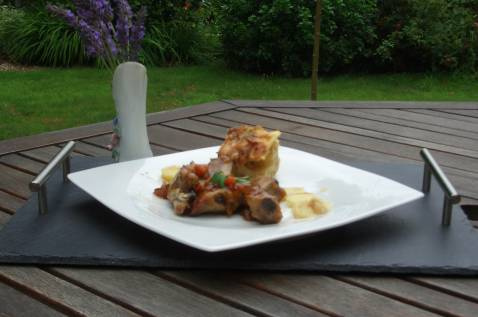 Travers de porc sauce délice