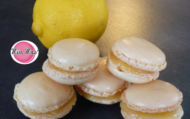 Macarons au citron express