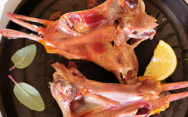 Epaules de lapin au grill