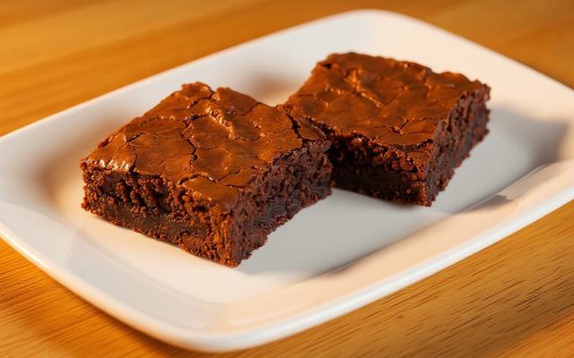 Brownie au chocolat noir