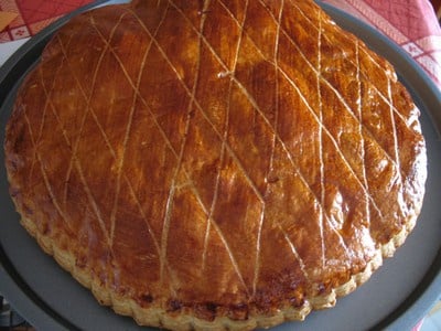 Galette des rois à la mûre