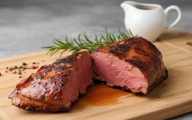 Magret de canard au miel facile et rapide