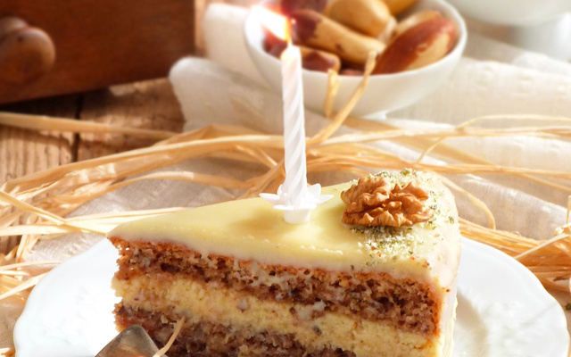 Gâteau aux noix savoureux