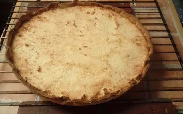Tarte vanillée à la noix de coco et crème fraîche