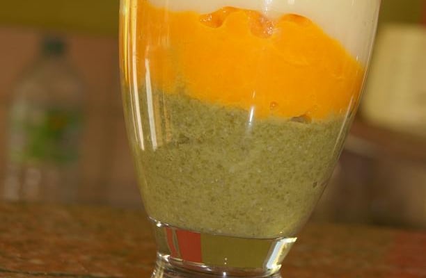 Verrine trio de couleurs