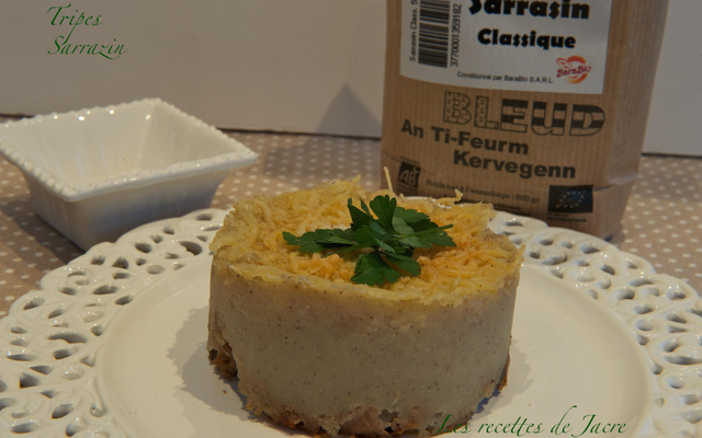 Parmentier de tripes et sarrazin