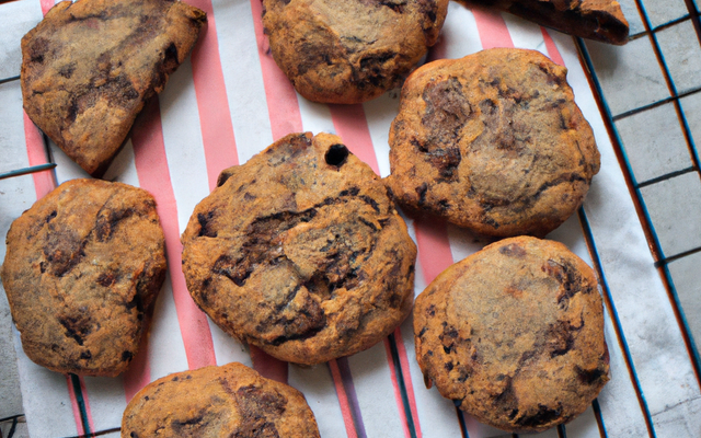 Cookies vergeoise/cassonade aux pépites de chocolat
