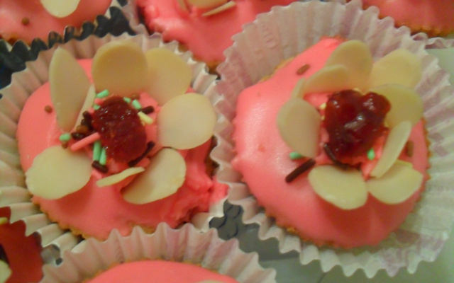 Marguerite aux amandes effilées