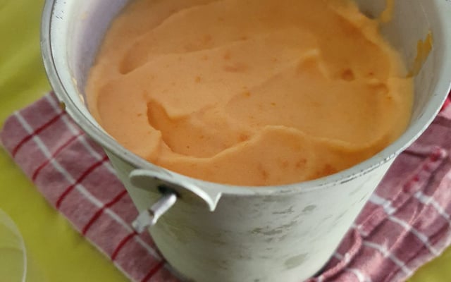 Sorbet à l'abricot