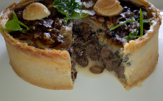Tourte bœuf huîtres à la guiness