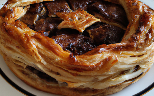 Galette des rois poire/chocolat