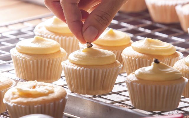 Cupcakes au citron et au lemon curd