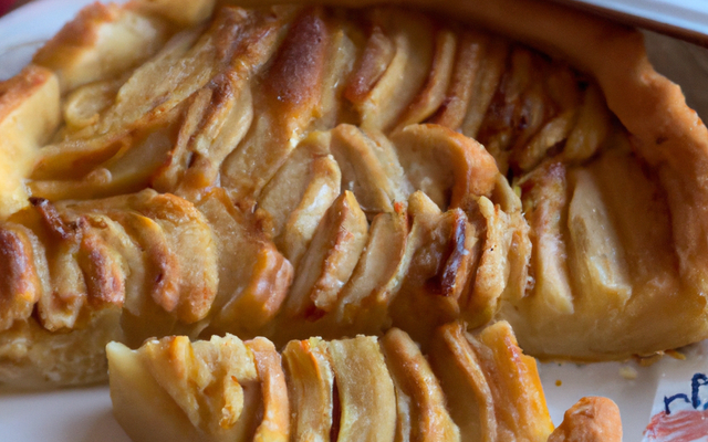 La tarte aux pommes de mon enfance