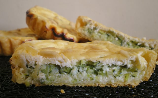 Tartelettes courgettes et fromage de brebis