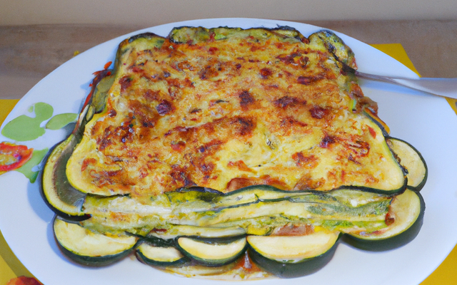 Lasagne de courgettes facile