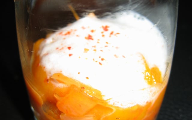 Déstructuration de la piperade