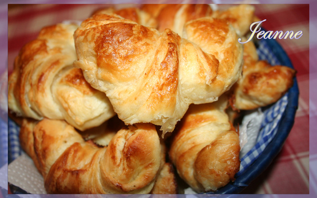 Croissants au beurre