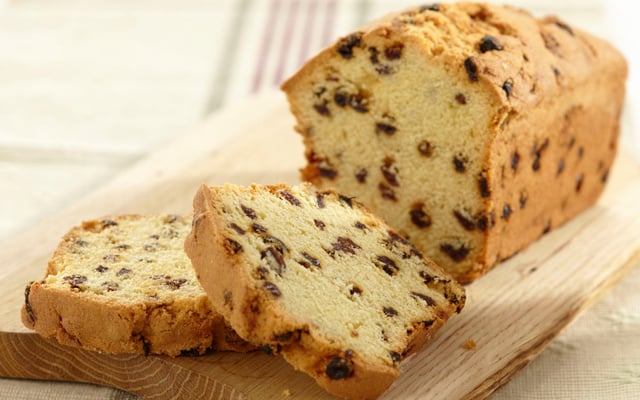 Cake rhum et raisins secs