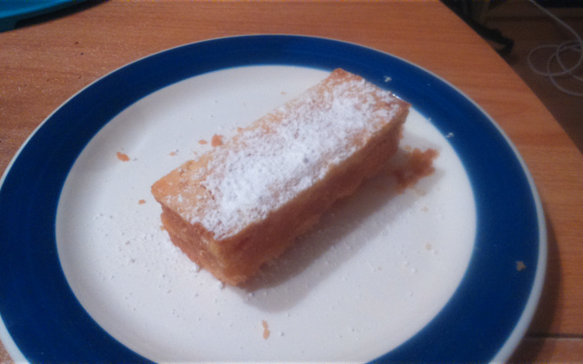 Petits carrés au citron