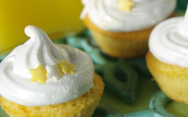 Cupcake au citron et à la lemon curd