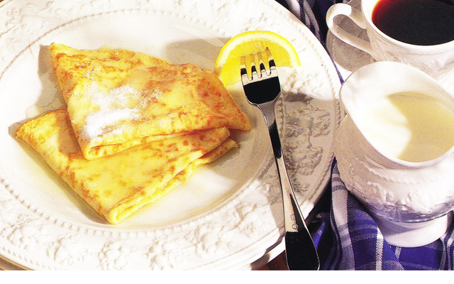 Pâte à crêpes au Rhum brun