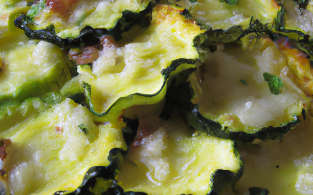 Gratin de courgettes et chou-fleur