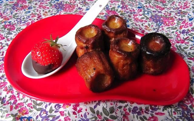 Mini cannelés bordelais classiques