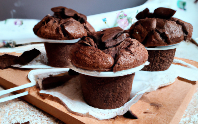 Muffins double chocolat