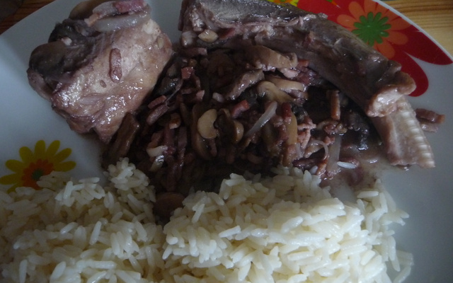 Saumonette à la Bourguignonne