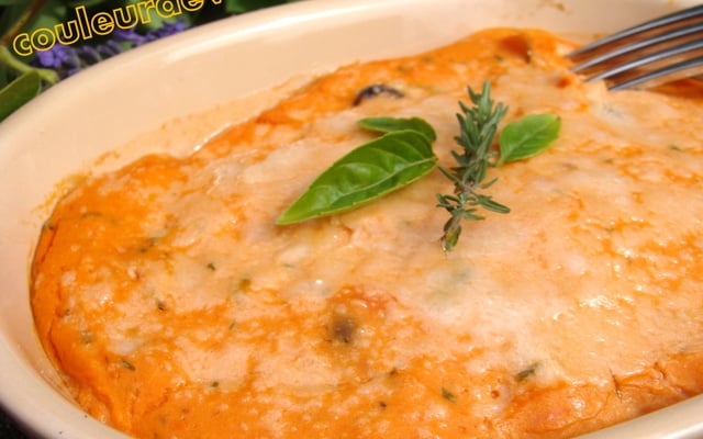 Gratin express au thon, tomates et ricotta