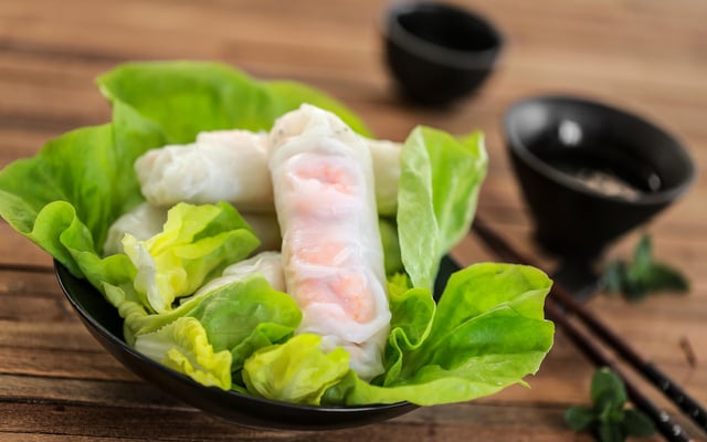 Rouleaux de printemps végétariens