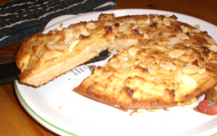 Gâteau pommes-amandes