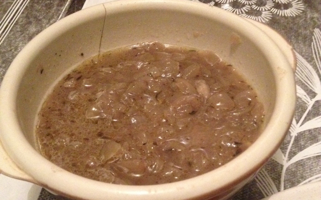 Soupe à l'oignon au Maroilles Fauquet