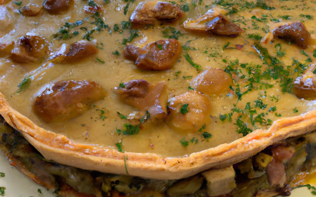 Tourte aux cuisses de grenouilles