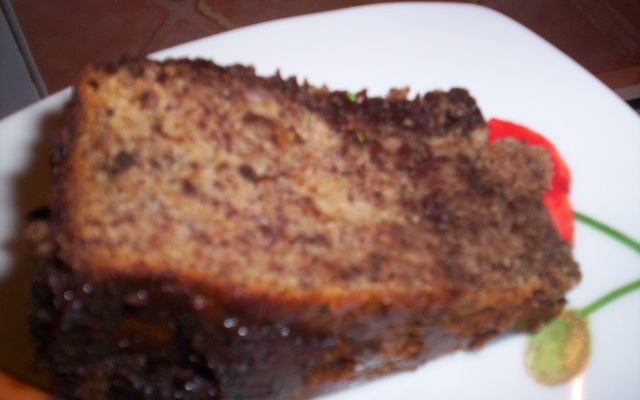 Gâteau à la banane et au chocolat express