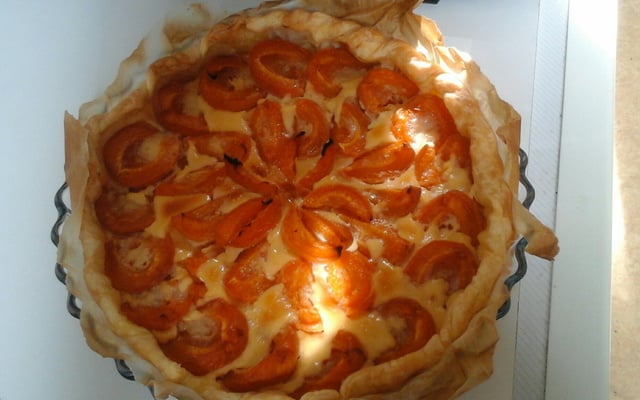 Tartelette aux abricots