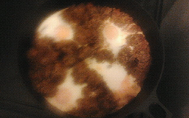 Tajine de kefta aux riz et aux œufs