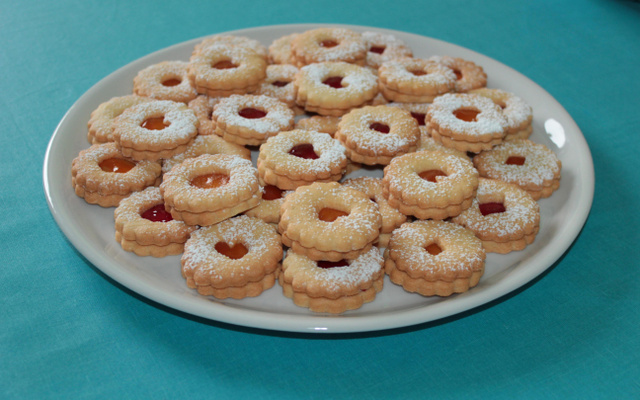 Petits sablés à la confiture