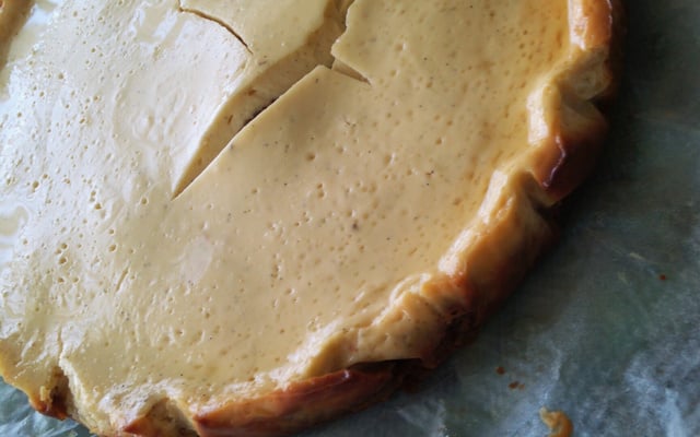 Cheesecake aux zestes de citron