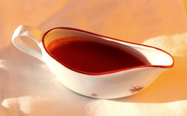 Pavé de kangourou sauce aux fraises