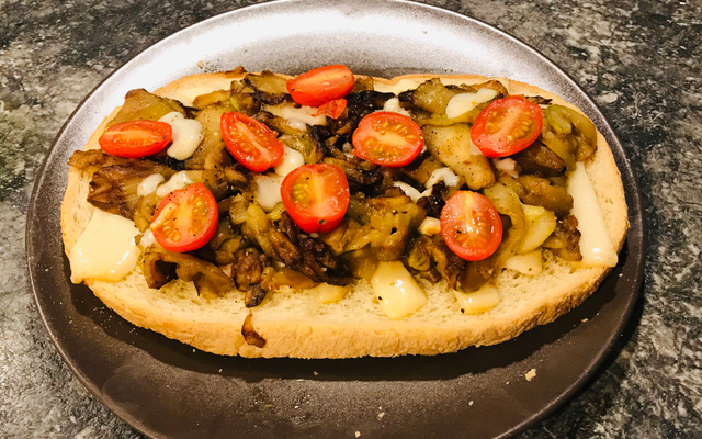 Bruschetta au brebis et légumes grillés du marché