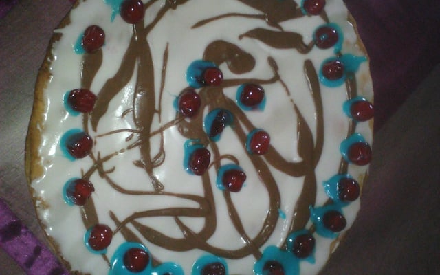 Mille-feuilles coloré