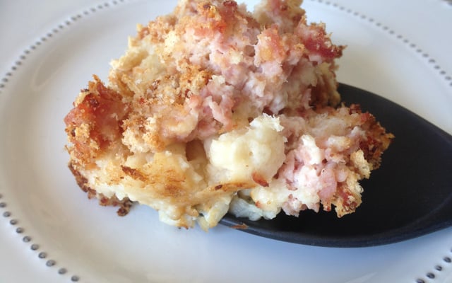 Gratin de choux fleur façon crumble